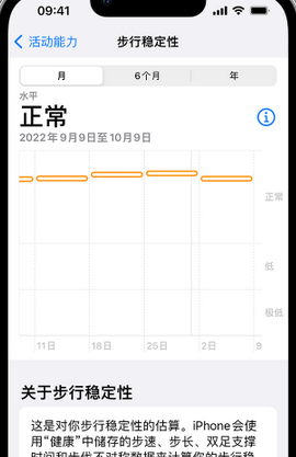 黎母山镇iPhone手机维修如何在iPhone开启'步行稳定性通知'