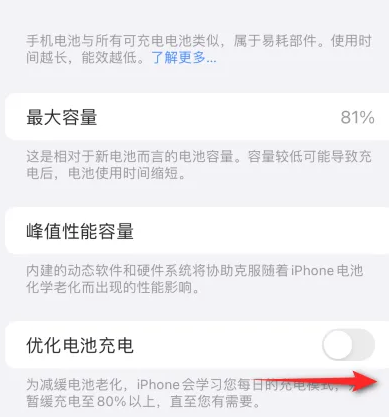 黎母山镇苹果15维修分享iPhone15充电到80%就充不进电了怎么办 