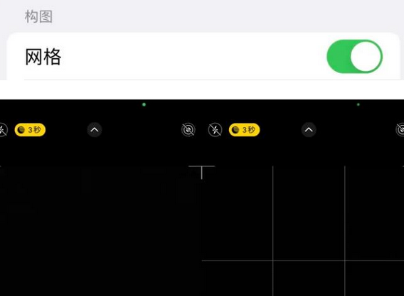 黎母山镇苹果手机维修网点分享iPhone如何开启九宫格构图功能