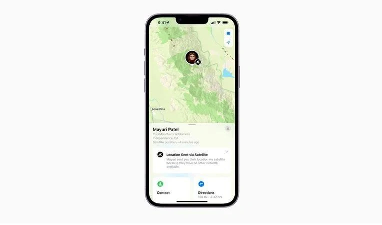 黎母山镇苹果14维修分享iPhone14系列中 FindMy功能通过卫星分享位置方法教程 