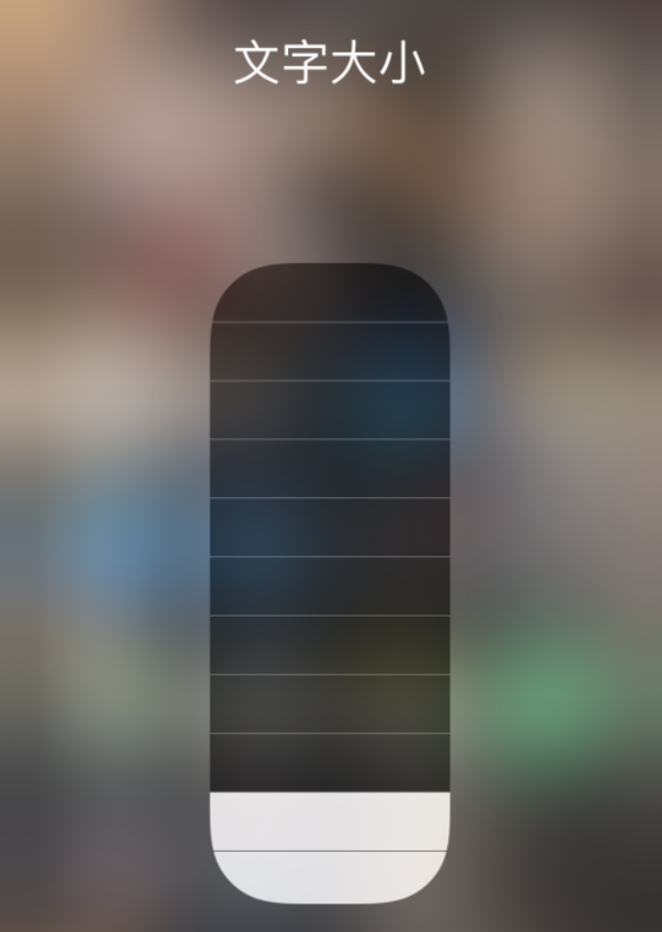 黎母山镇苹果手机维修分享小技巧：在 iPhone 控制中心快速调节字体大小 